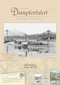 Deckblatt Kalender Dampferfahrt 2026