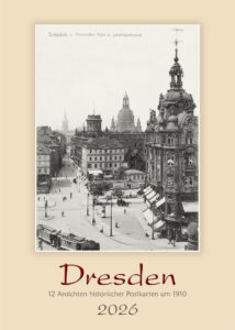 Deckblatt Kalender Dresden II 2026