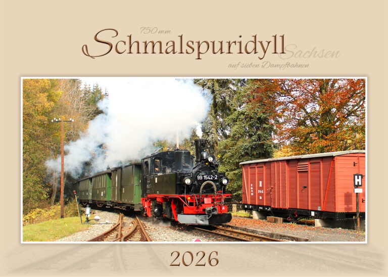 Kalender Schmalspuridyll 2026 Deckblatt