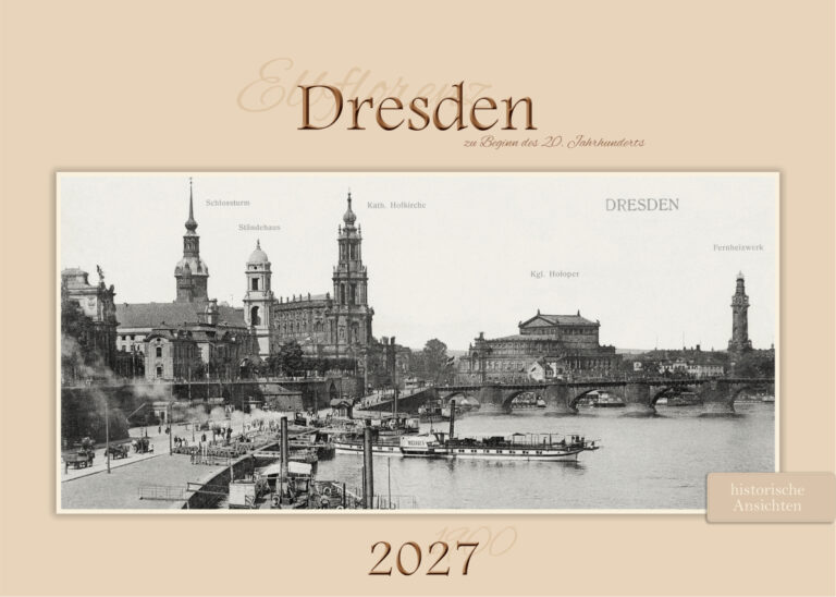 Kalender Dresden Elbflorenz Deckblatt