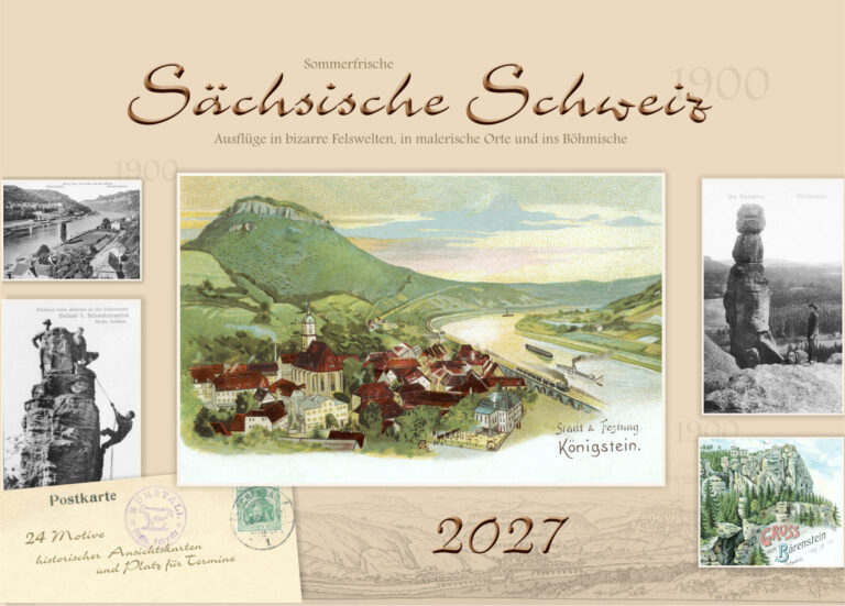 Kalender Sächsische Schweiz Deckblatt